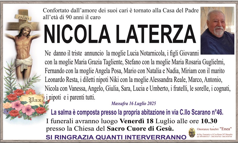 manifesto funebre