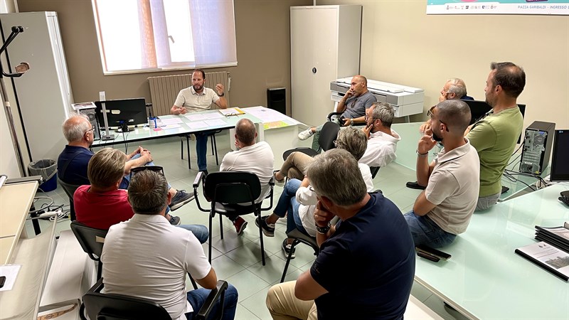 L’incontro con i geometri