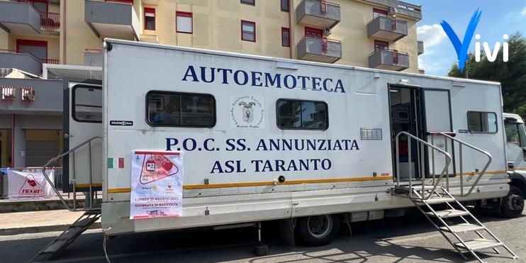 Autoemoteca in via San Francesco