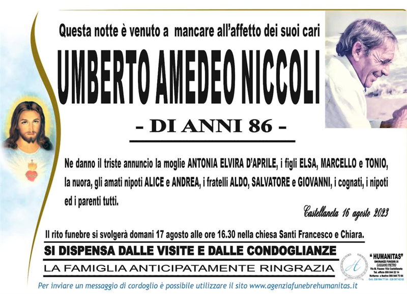 manifesto funebre