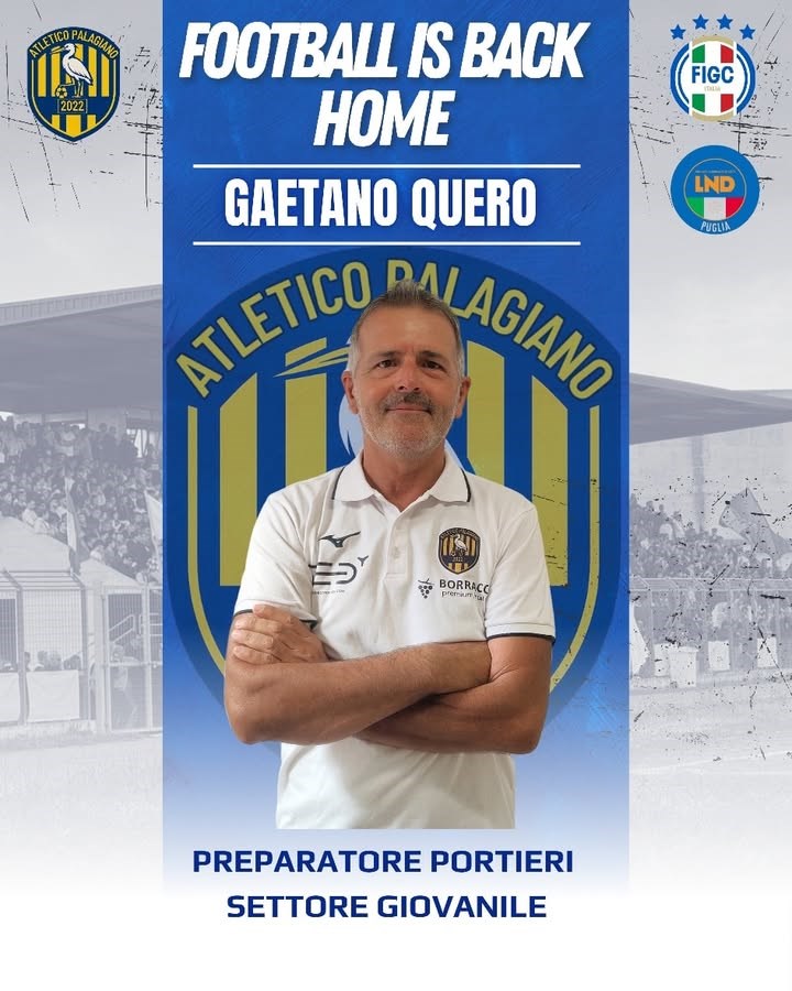 Lo staff dell'Asd Atletico Palagiano