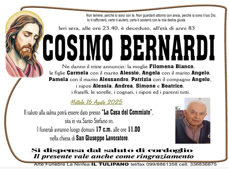 manifesto funebre