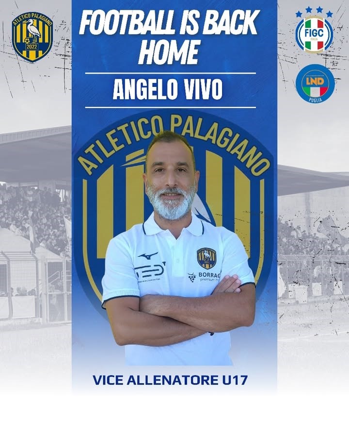 Lo staff dell'Asd Atletico Palagiano