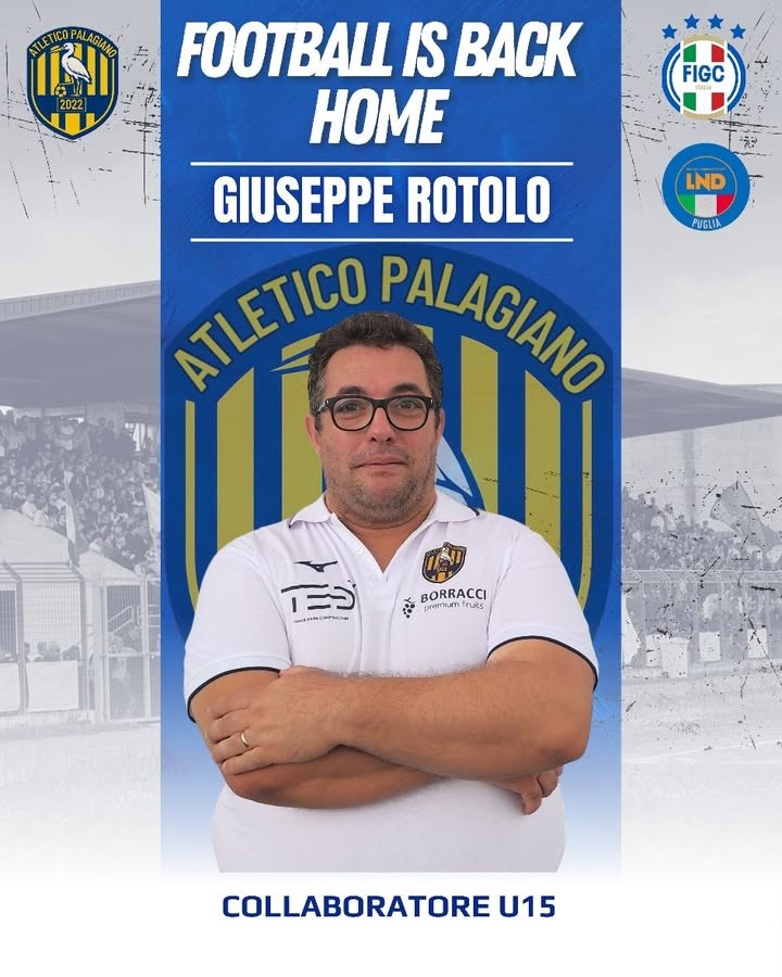 Lo staff dell'Asd Atletico Palagiano