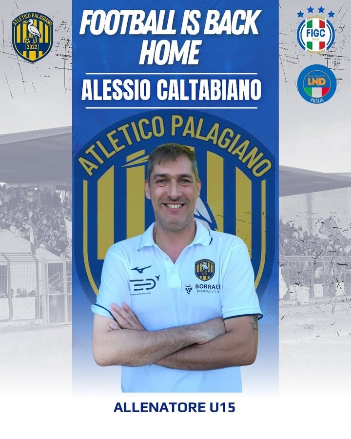 Lo staff dell'Asd Atletico Palagiano