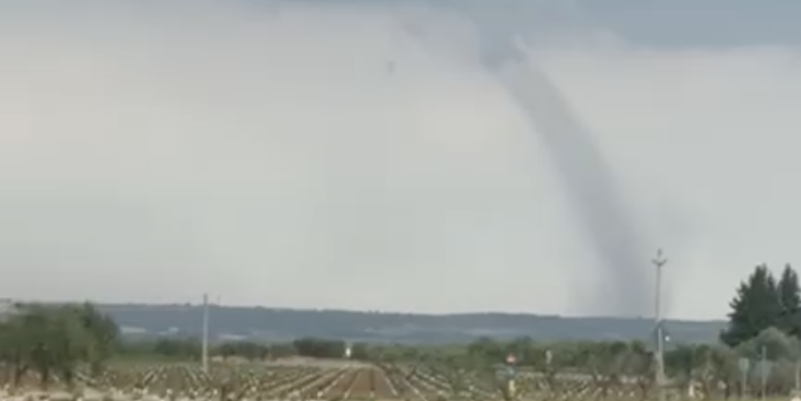 Maltempo, tornado tra Mottola e Castellaneta