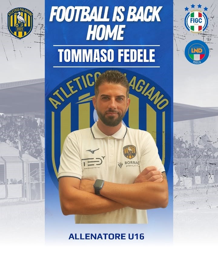 Lo staff dell'Asd Atletico Palagiano