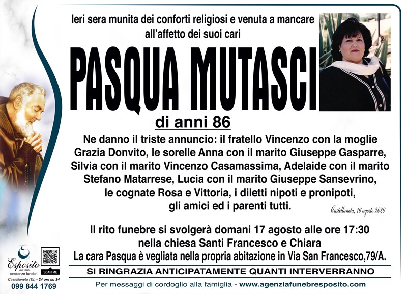 manifesto funebre
