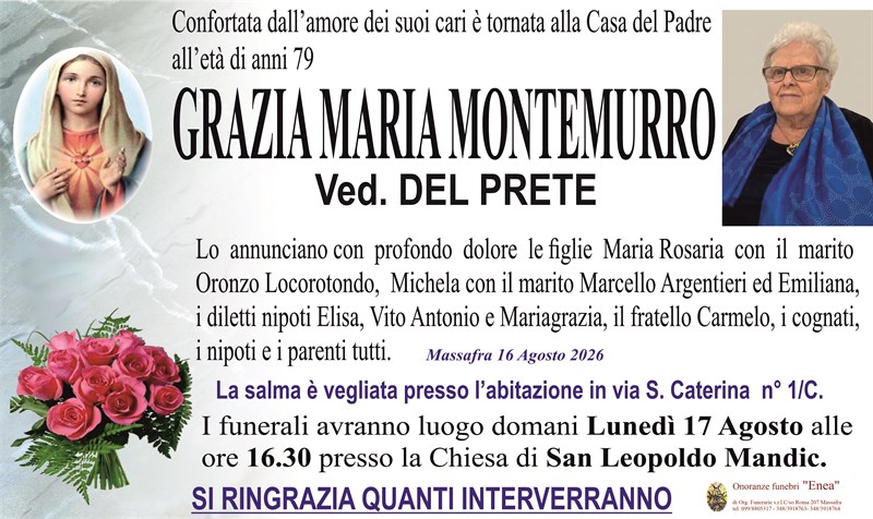 manifesto funebre