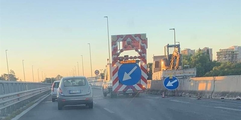 Lavori sul ponte Punta Penna Lavori sul ponte Punta Penna