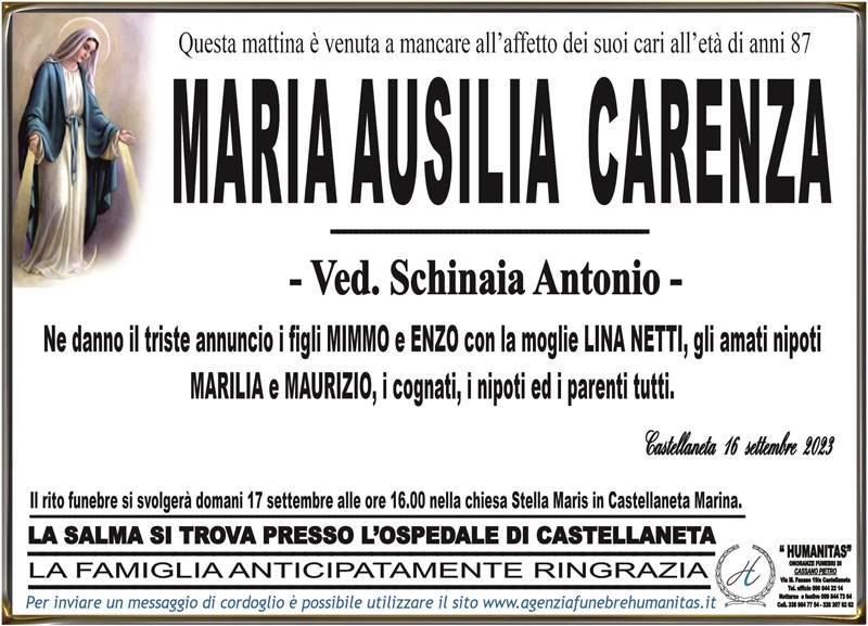 manifesto funebre