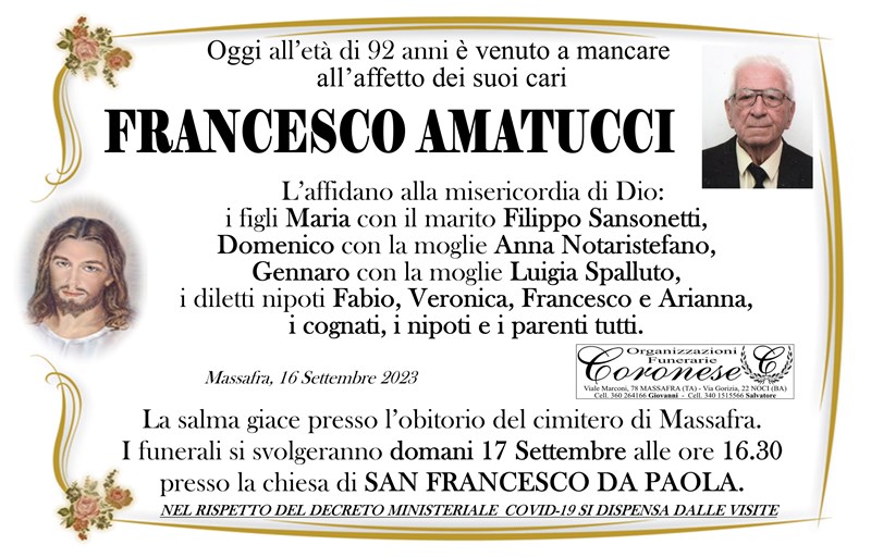 manifesto funebre