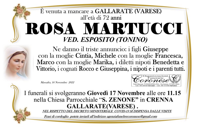 manifesto funebre