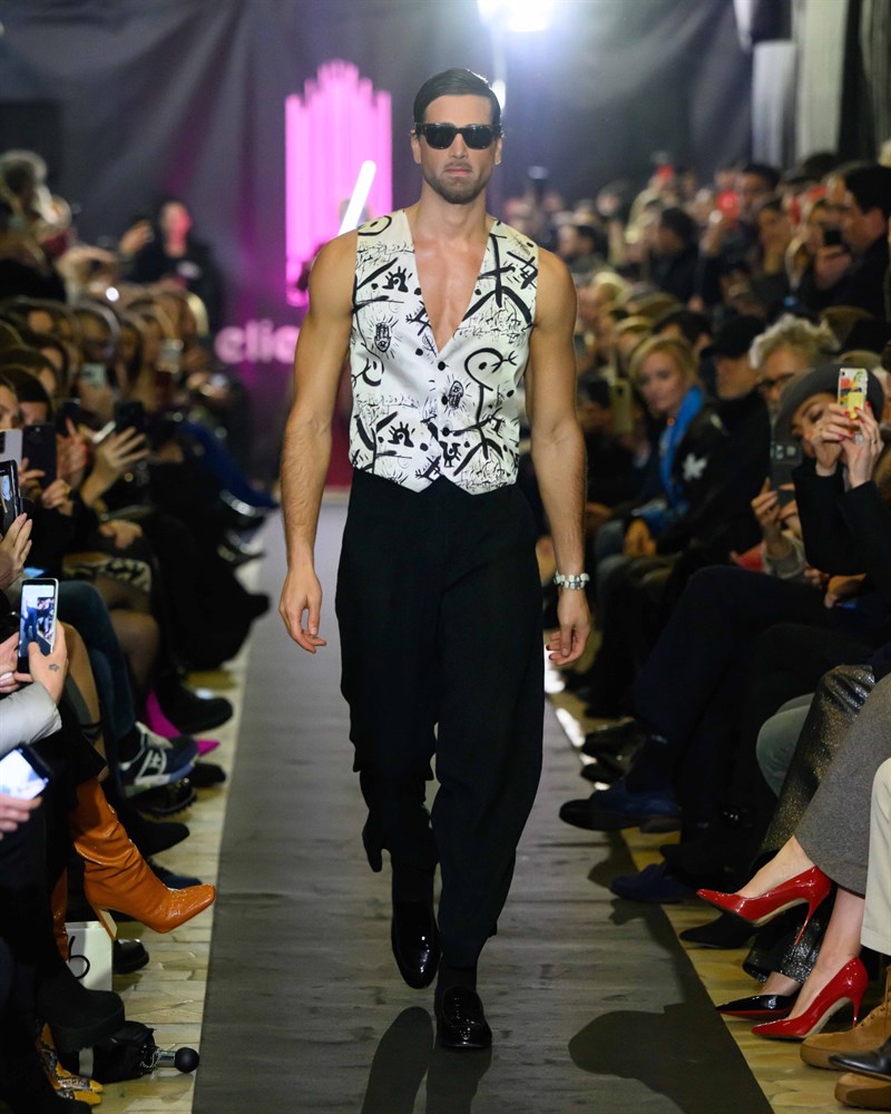 Fabio Mancini in passerella