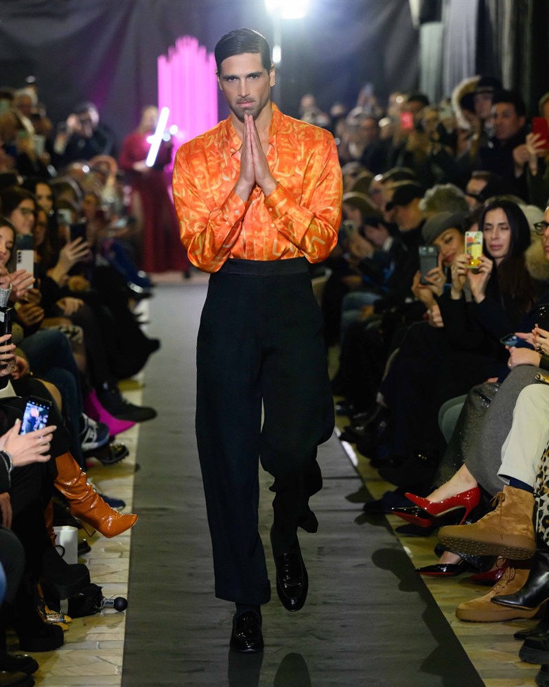 Fabio Mancini in passerella