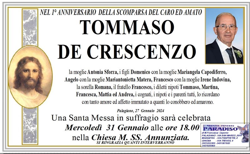 TOMMASO DE CRESCENZO