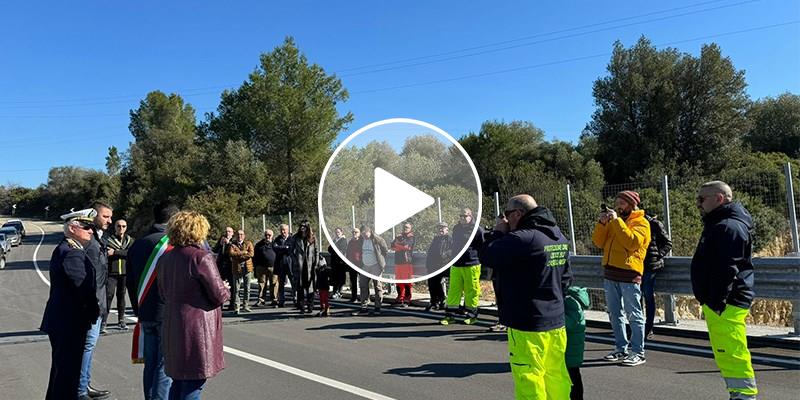 Un ponticello nuovo di zecca: bentornata strada comunale 65
