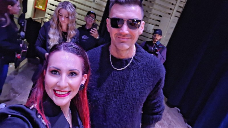 Giulia Fanelli e i protagonisti di Sanremo