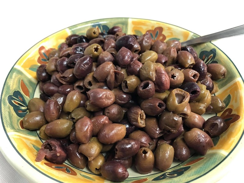 Il calzone di Castellaneta: le olive
