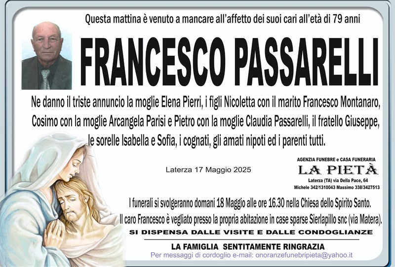 manifesto funebre