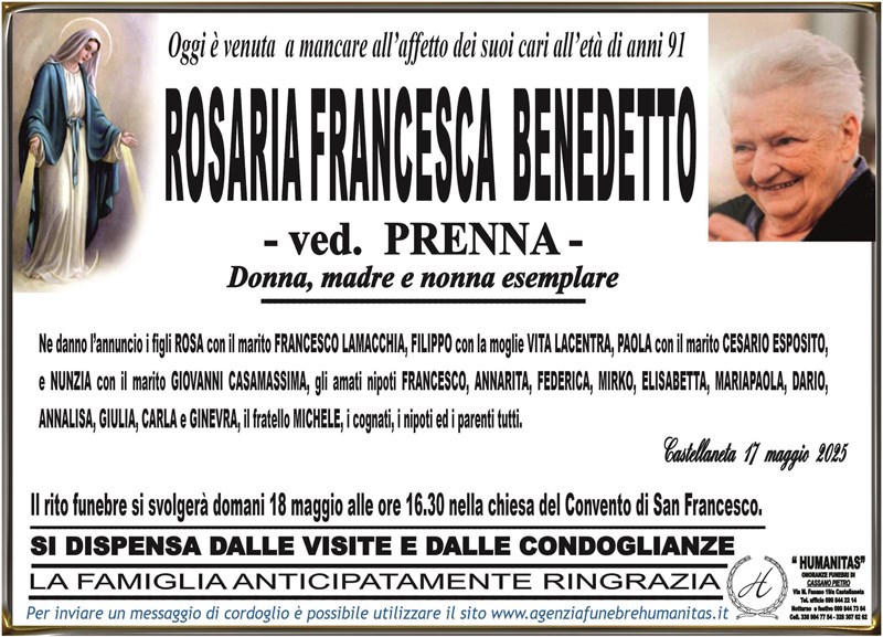 manifesto funebre