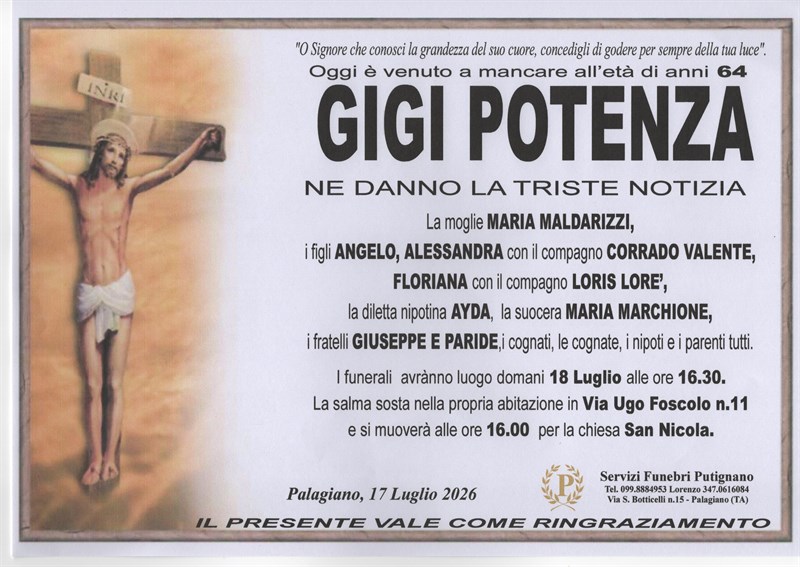 manifesto funebre