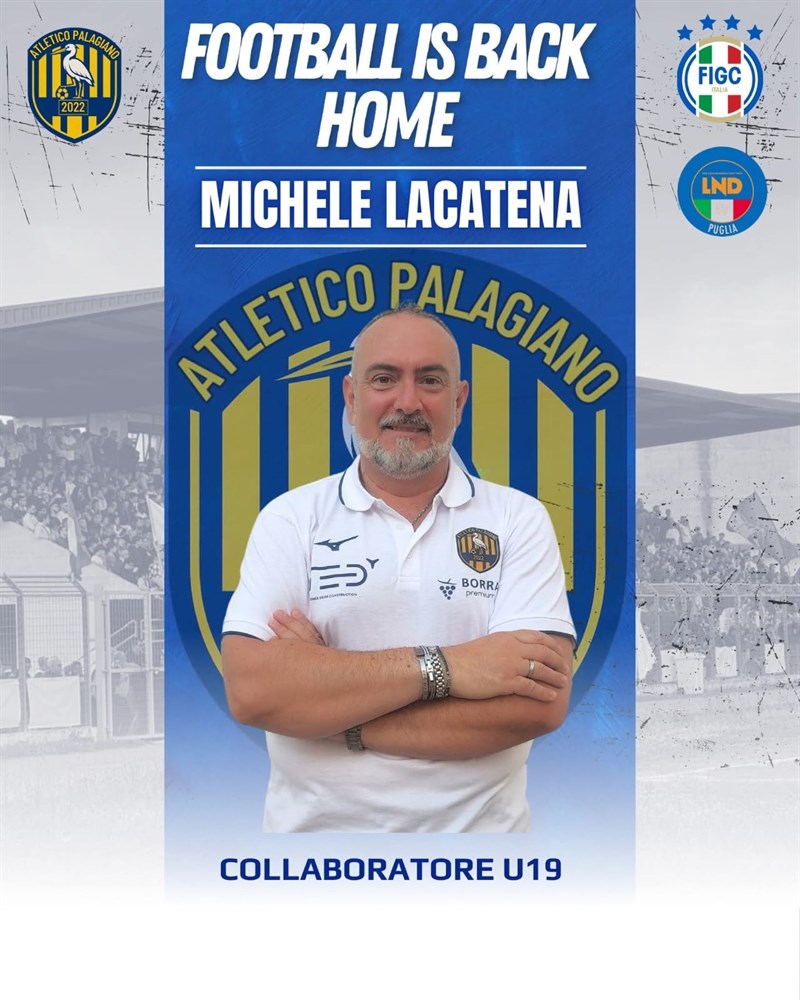 Lo staff dell'Asd Atletico Palagiano