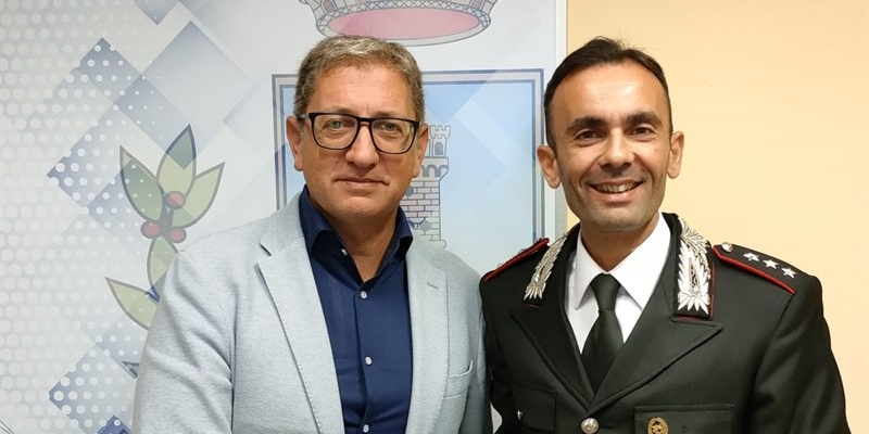 Il sindaco Quarto e il capitano Manzolillo