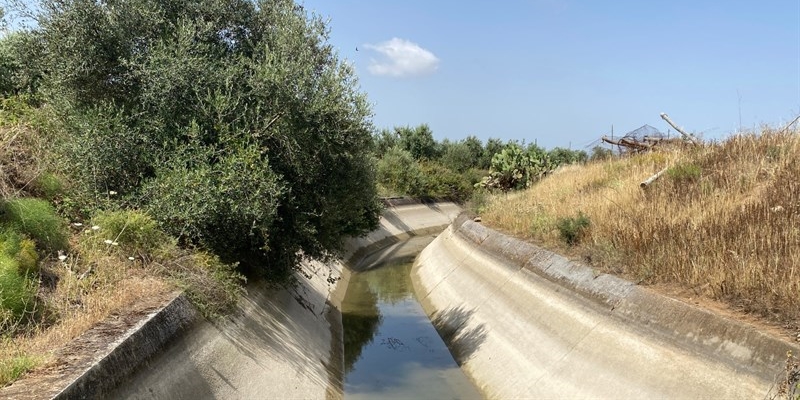 C'è poca acqua nei canali