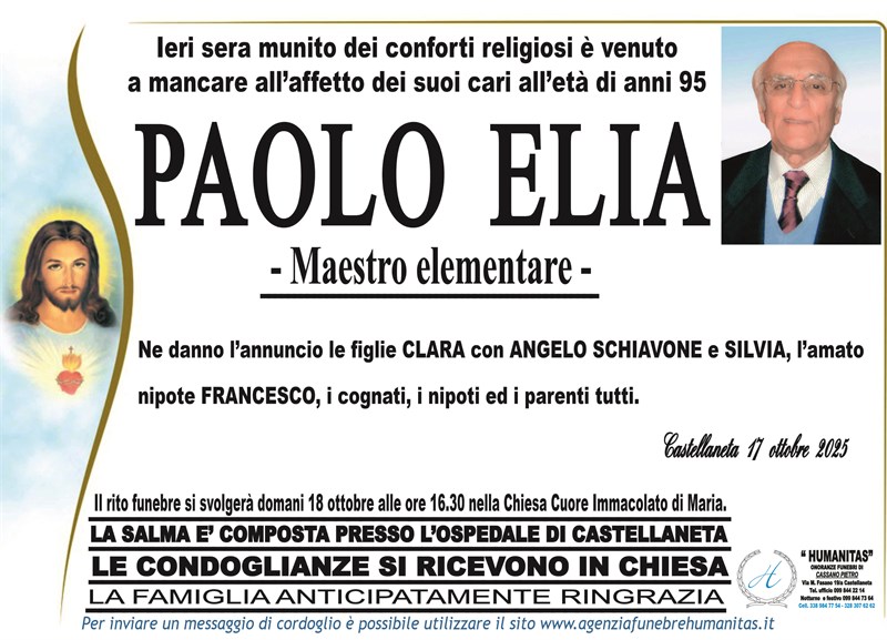 manifesto funebre