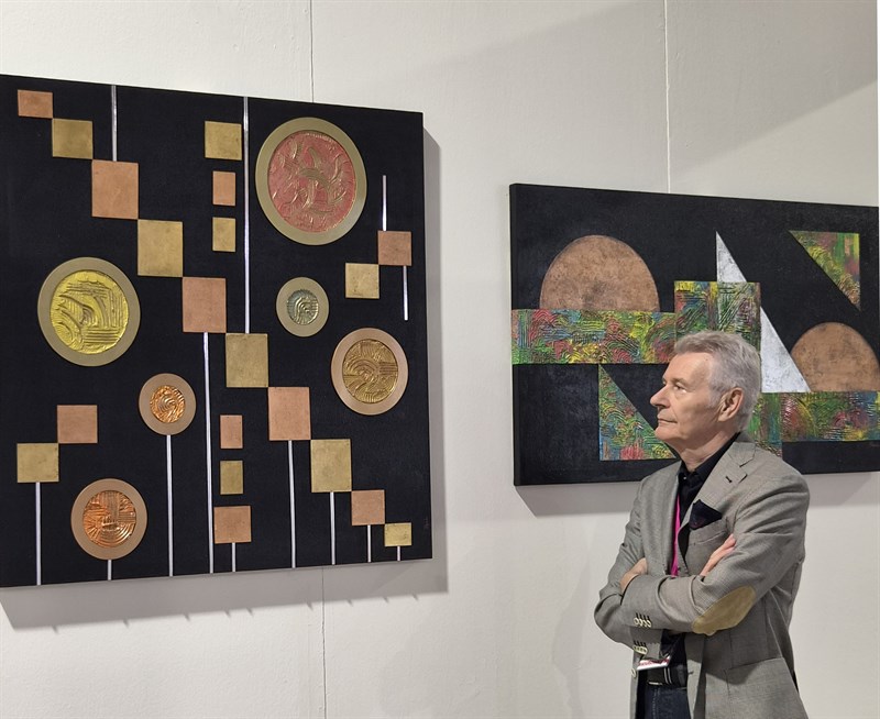 L'arte materica del massafrese Vito Spada in mostra alla Roccart Gallery di Firenze