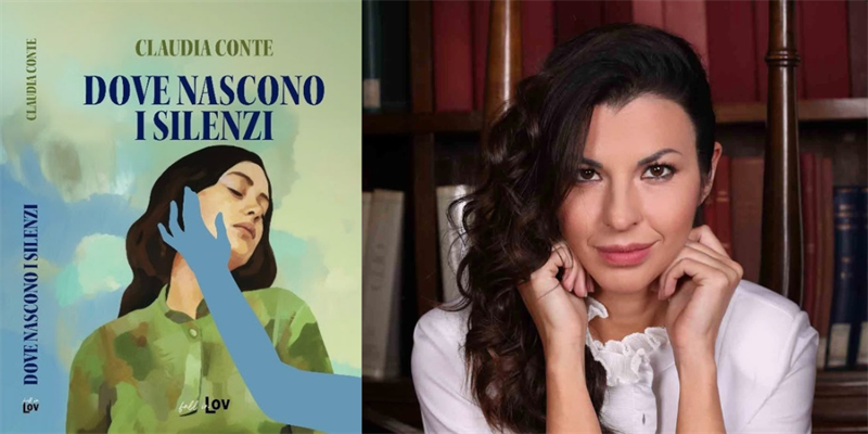 Claudia Conte e la sua opera "Dove nascono i silenzi"
