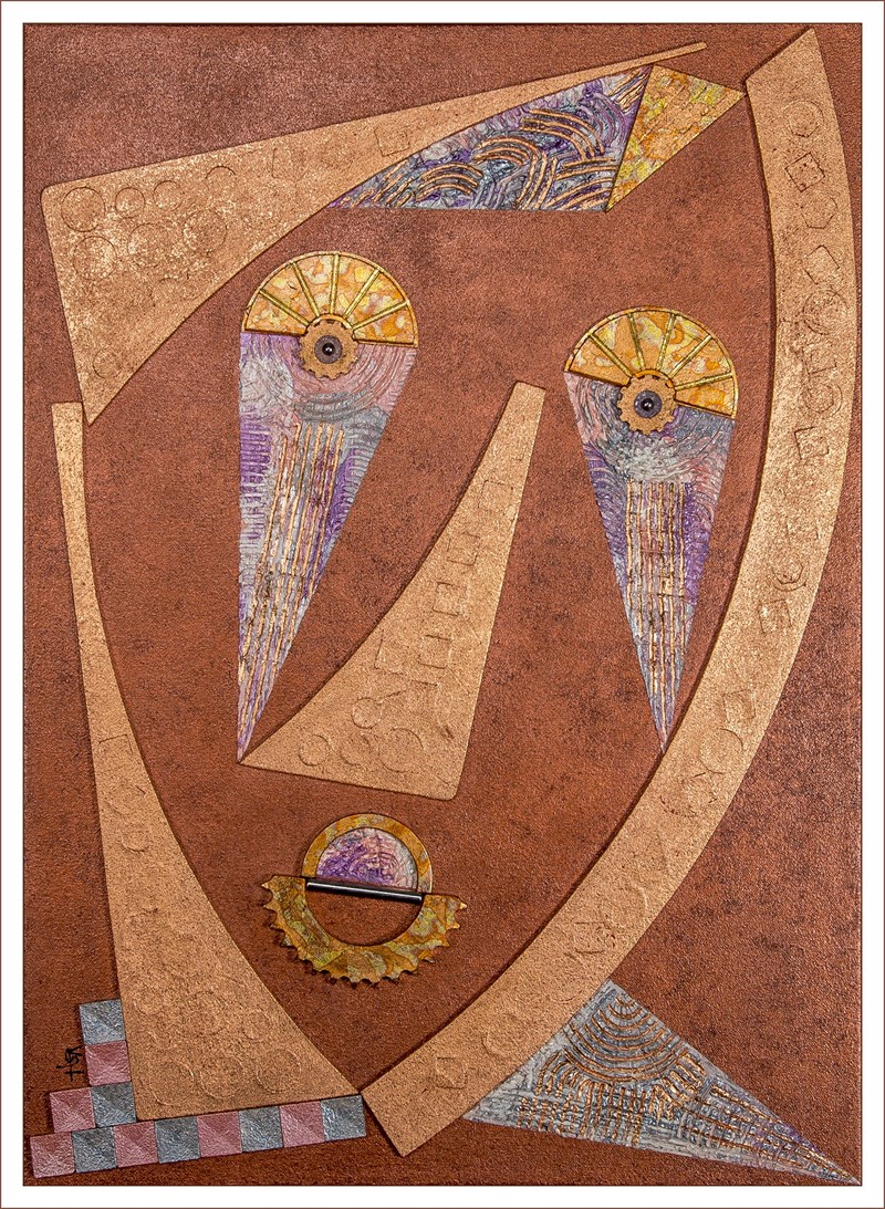 L'arte materica del massafrese Vito Spada in mostra alla Roccart Gallery di Firenze