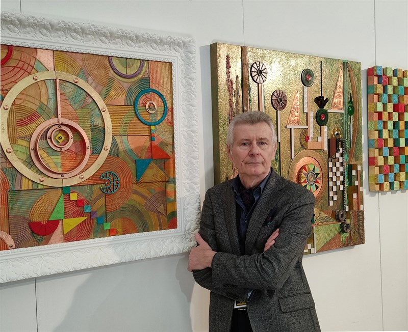L'arte materica del massafrese Vito Spada in mostra alla Roccart Gallery di Firenze