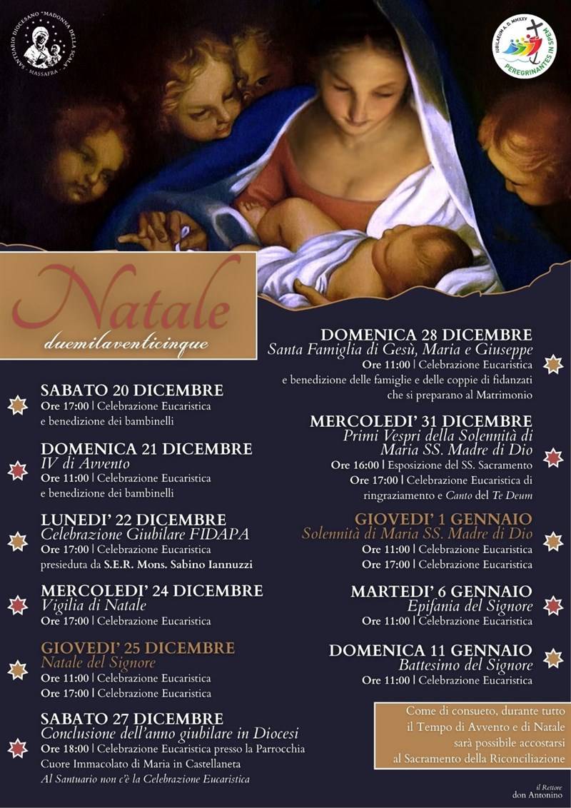 Al Santuario un ricco cammino verso il Natale