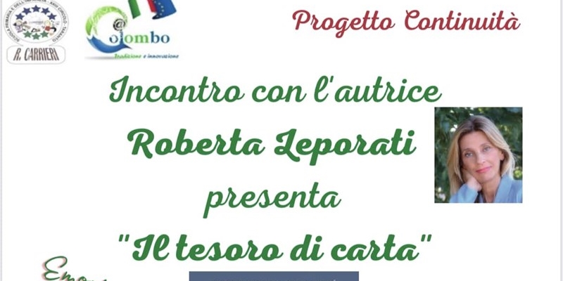 Alla Carrieri-Colombo incontro con l’autrice Roberta Leporati