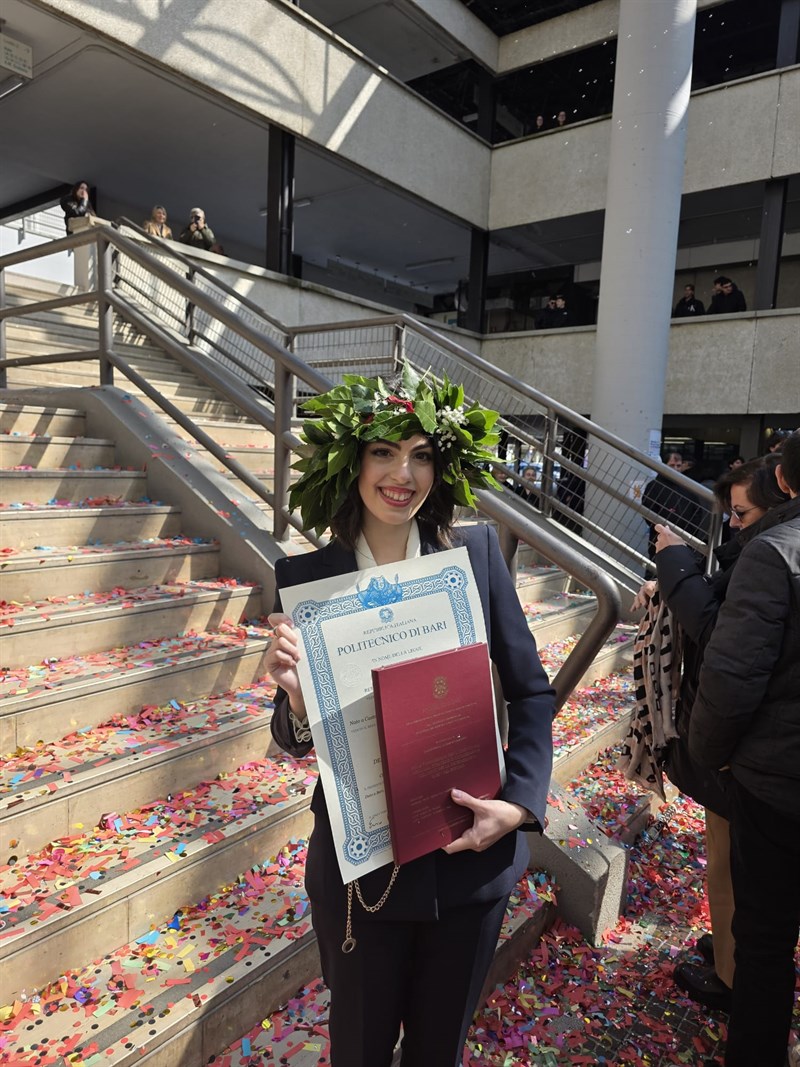 Congratulazioni a Aurora Elia