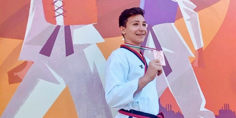Taekwondo, bronzo "romano" per un tredicenne mottolese