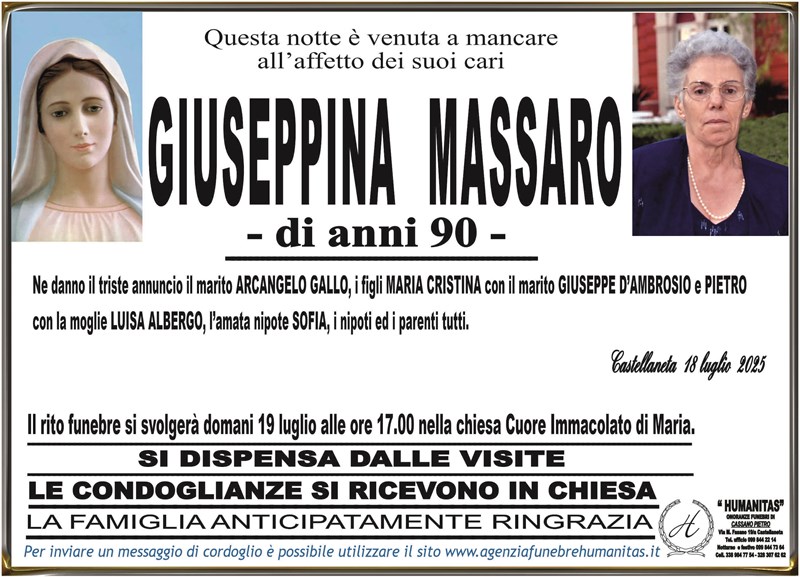 manifesto funebre