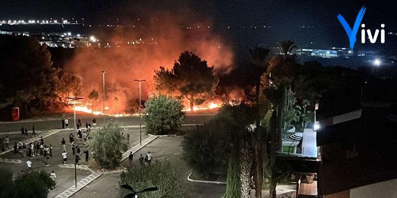 Incendio nella “zona tubi”: fuochi, schiamazzi e degrado