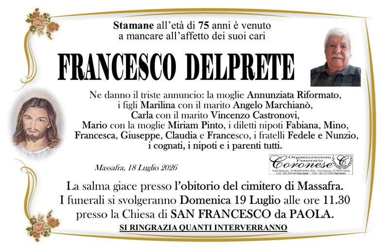 manifesto funebre
