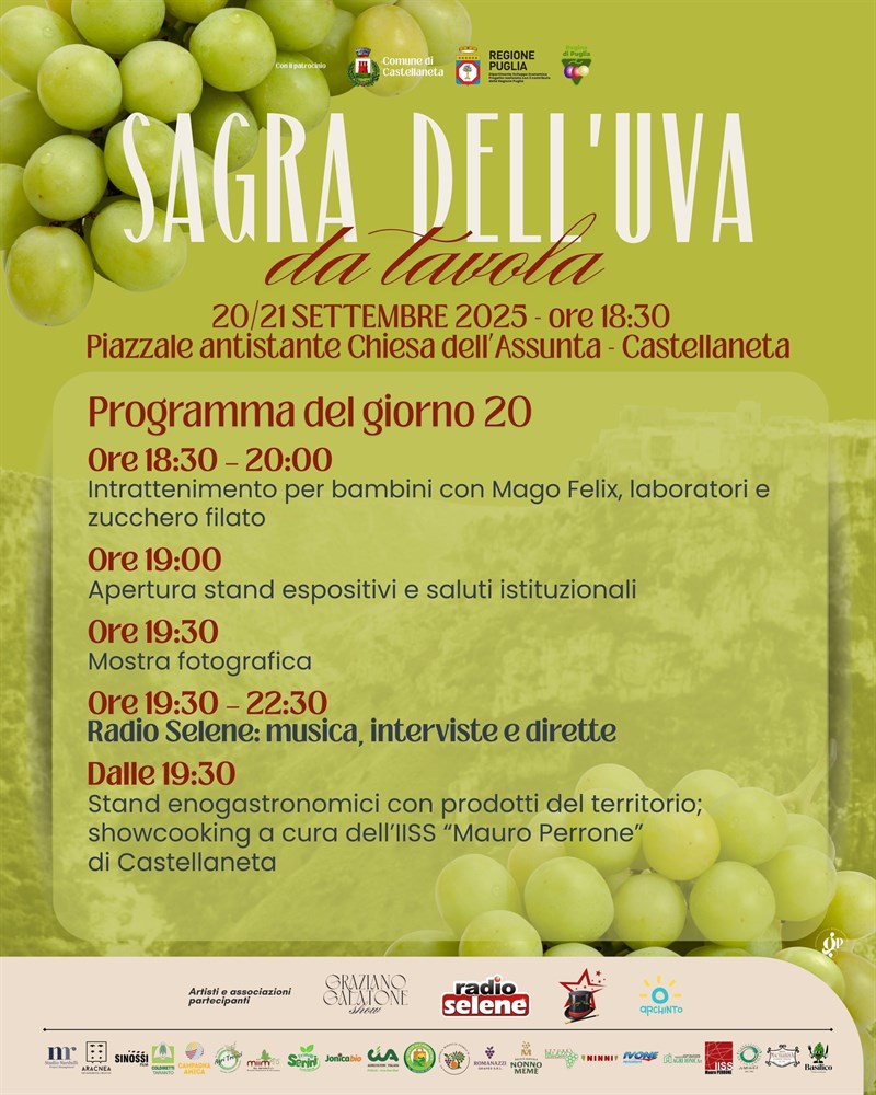 il programma completo
