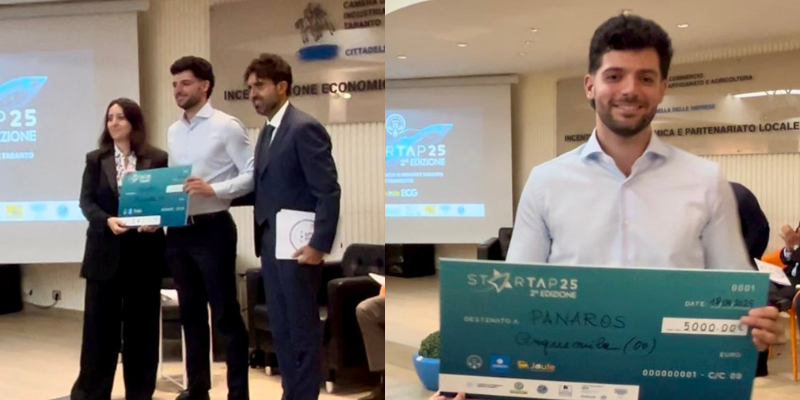 StarTAp25: farmacista massafrese trasforma scarti e vince il premio