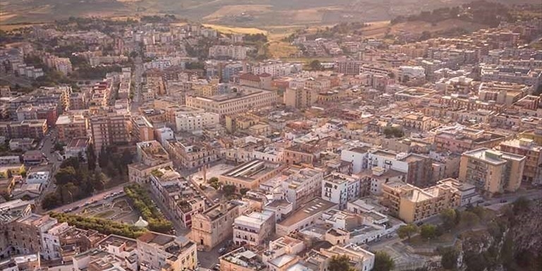 Castellaneta dall’alto Castellaneta dall’alto