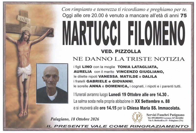 manifesto funebre