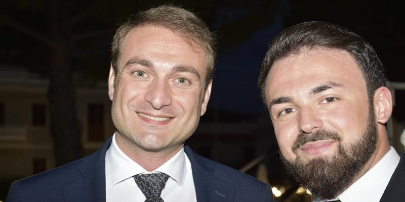 Da sinistra: Saverio Ramunno e Alessio Pinto