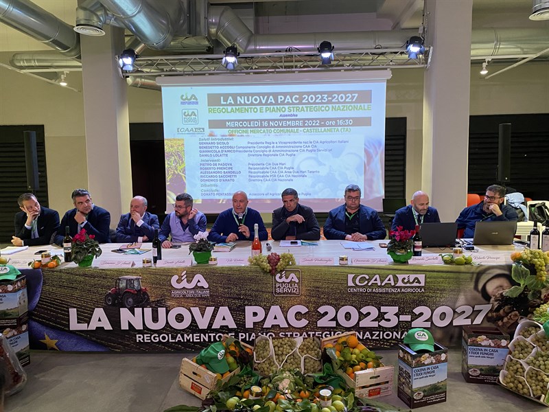 La nuova PAC, incontro a Castellaneta