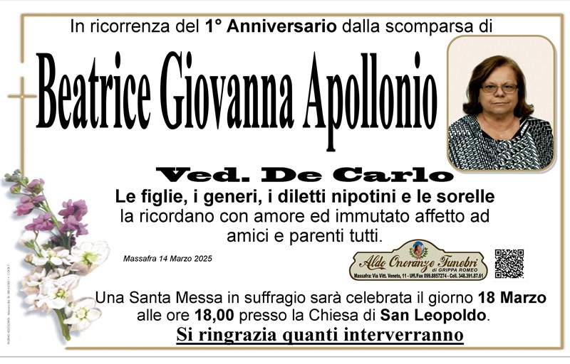 Beatrice Giovanna Apollonio
