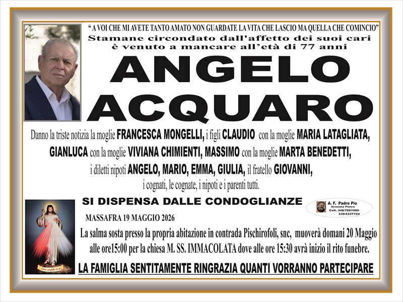 manifesto funebre