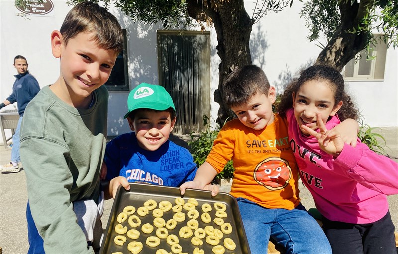 “Scuola in Fattoria”, a “Masserie Amodio” la lezione ha il sapore di libertà